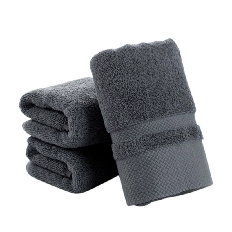 Square Towel, Dark Grey